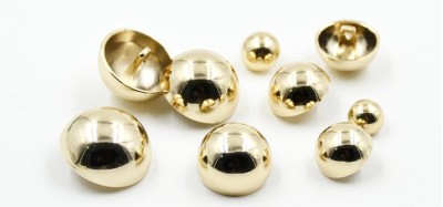 ZJ    球面蘑菇金屬高腳扣   襯衫扣  鋅合金電鍍  10mm 12mm 16mm  18mm  20mm  23mm  25mm 細節-1